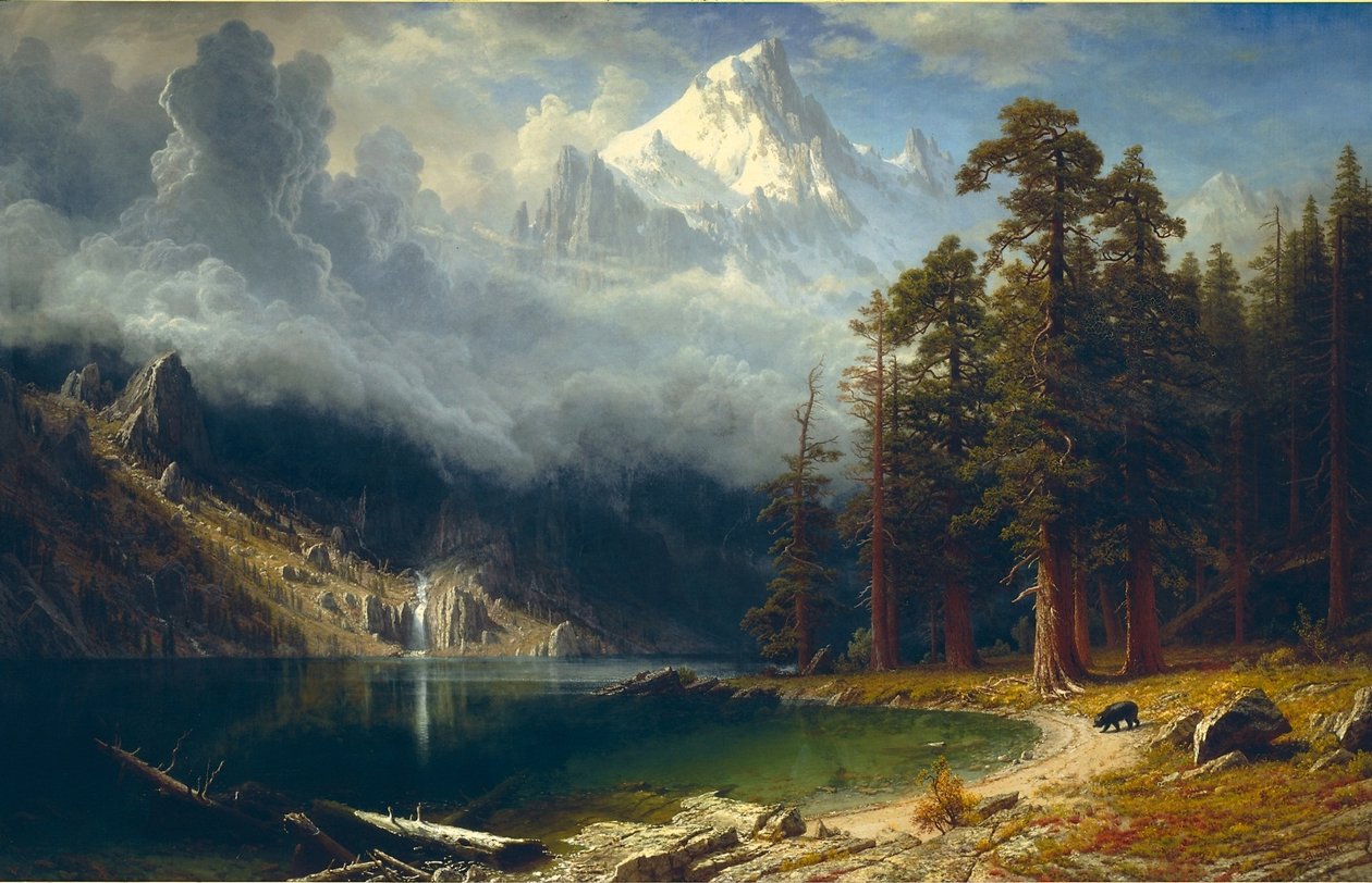 Mount Corcoran von Albert Bierstadt