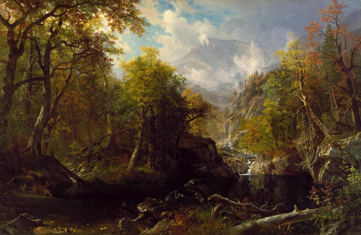 Der Smaragdpool von Albert Bierstadt