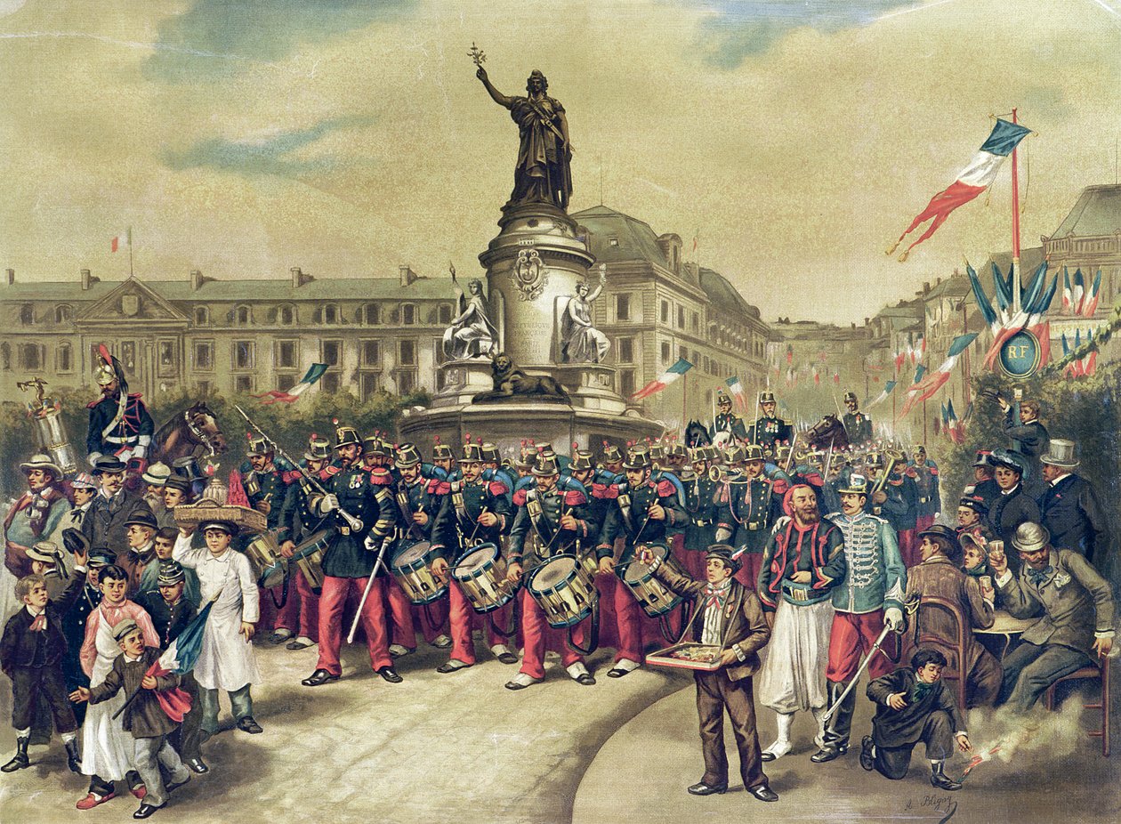 Quatorze Juillet, 1881 von Albert Bligny