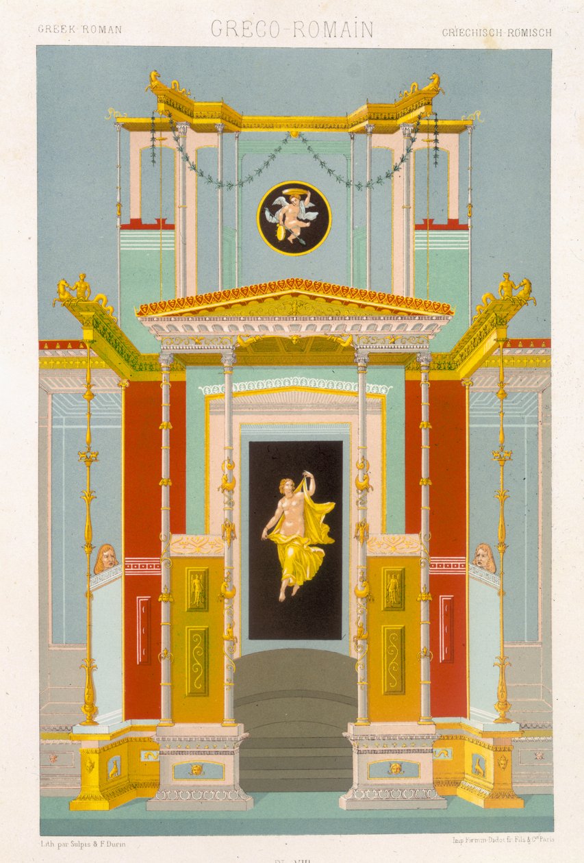 Griechisch-römischer Stil, Tafel VIII aus 