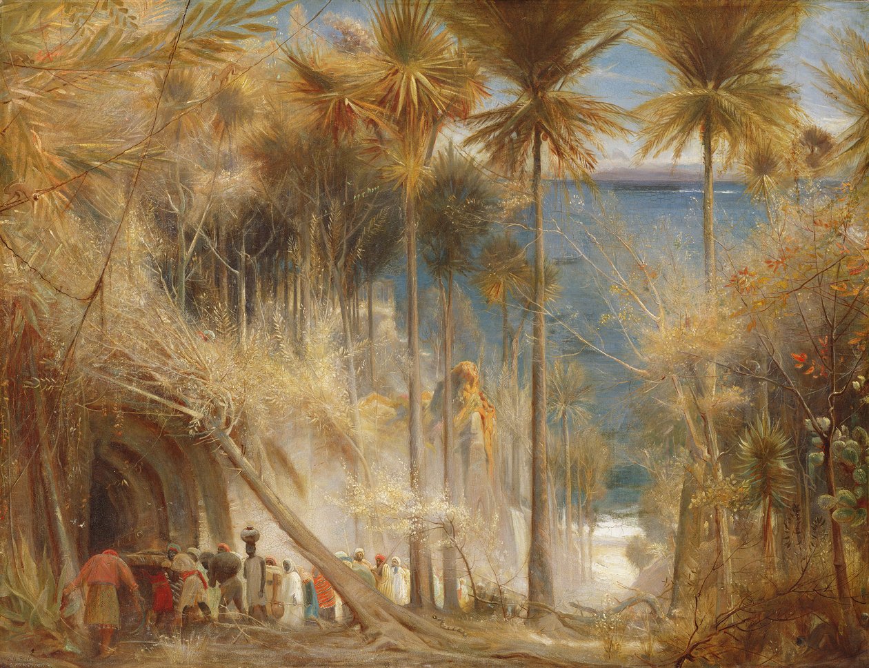 Ali Baba und die vierzig Räuber von Albert Goodwin