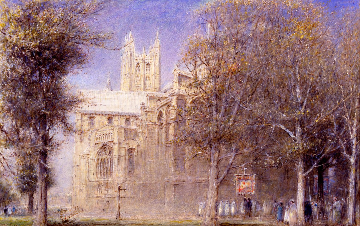 Canterbury, 1942 von Albert Goodwin