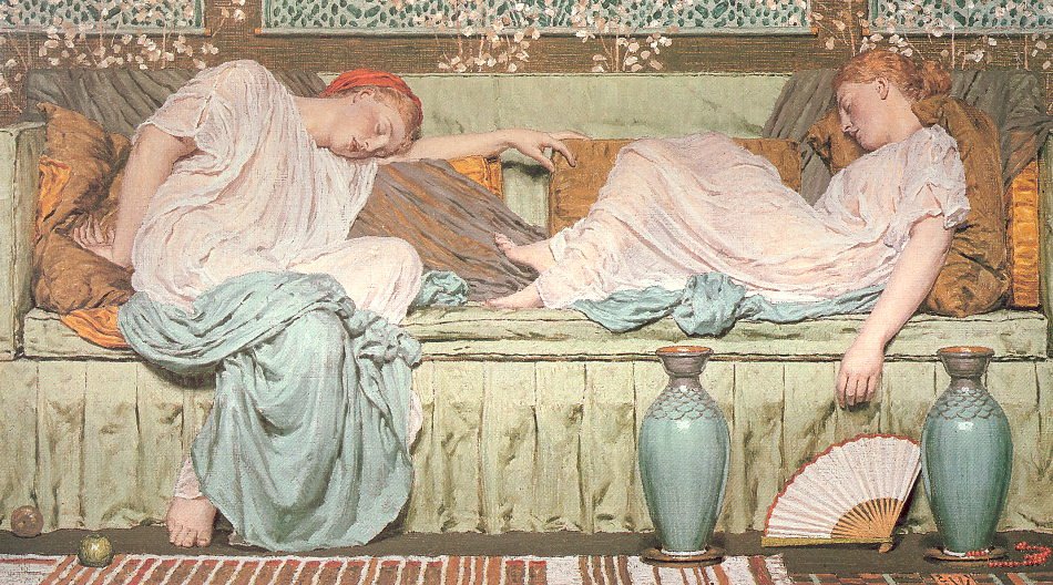 Äpfel von Albert Joseph Moore