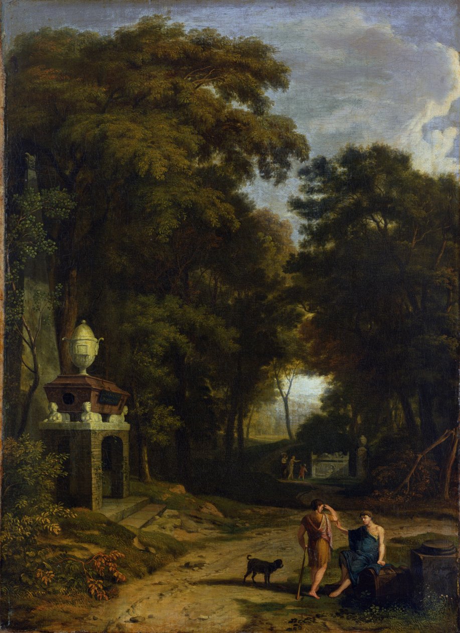 Idyllische Landschaft von Albert Meyering