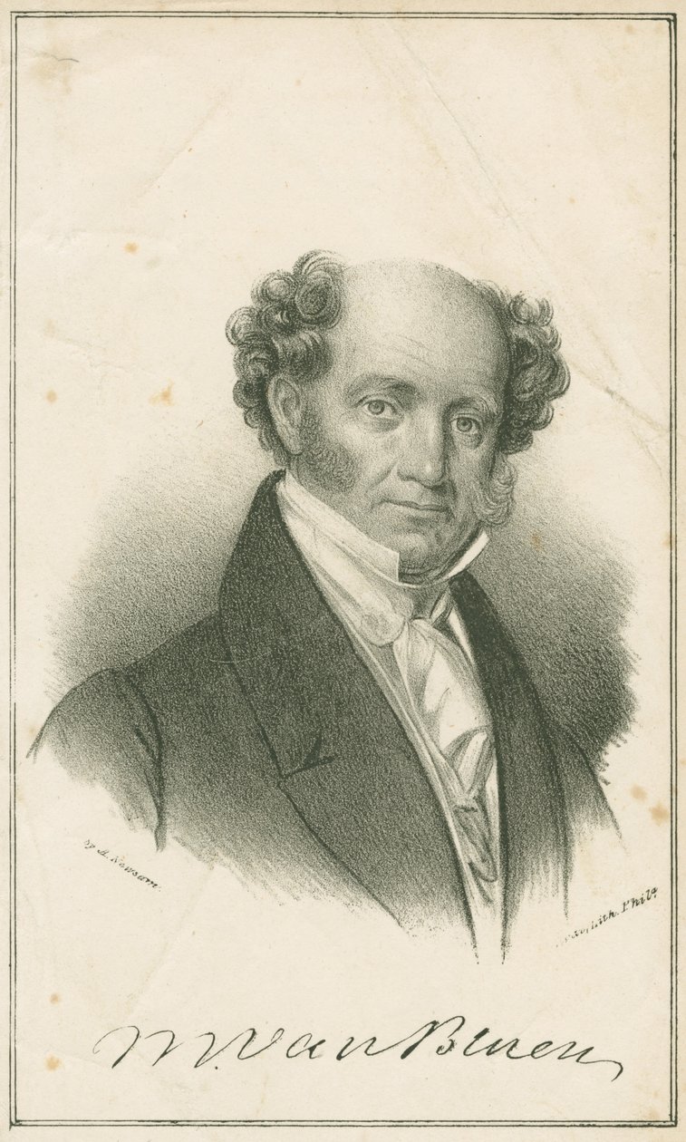 Martin Van Buren, 1840 von Albert Newsam