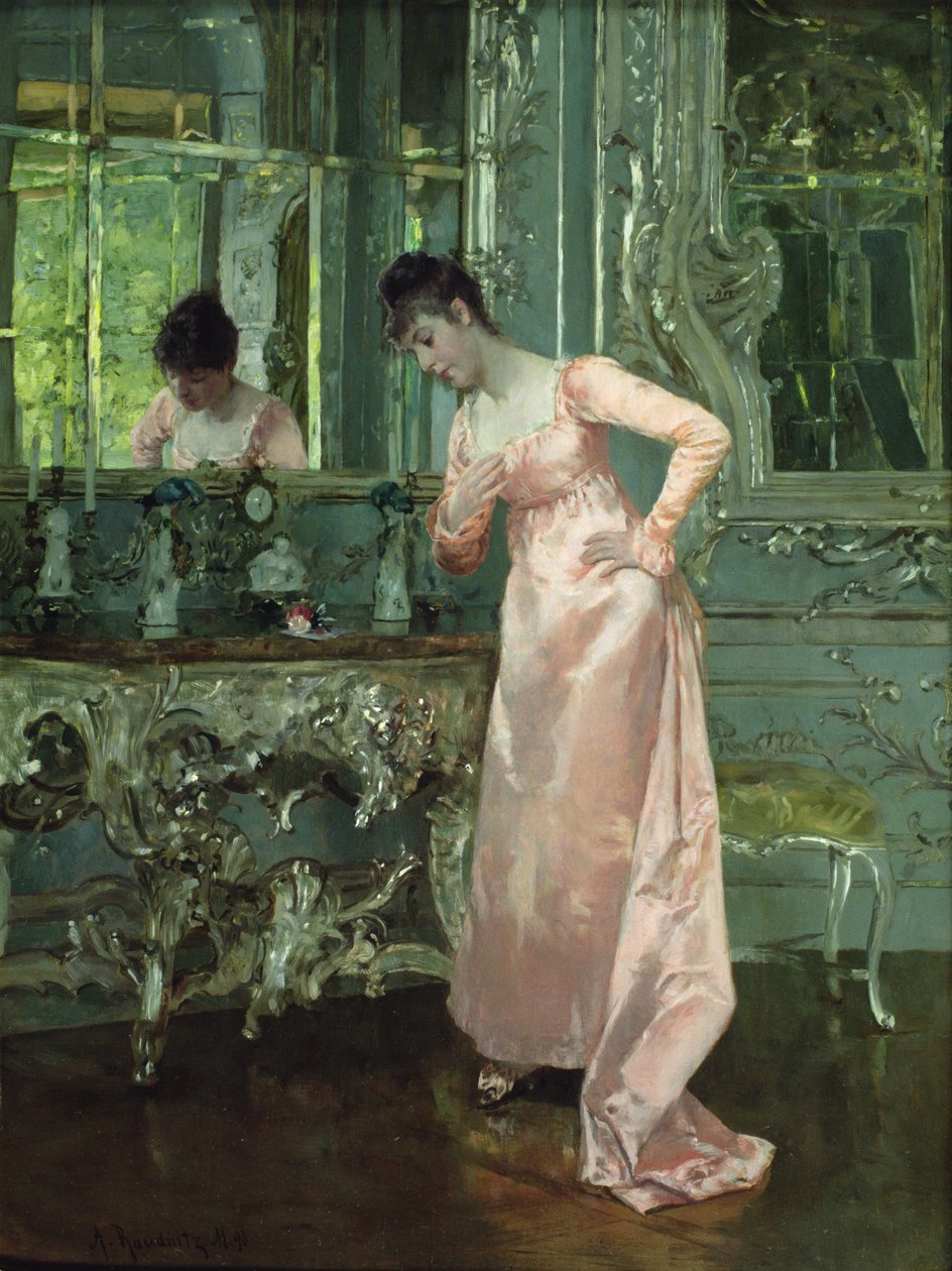 Die Rose, 1890 von Albert Raudnitz