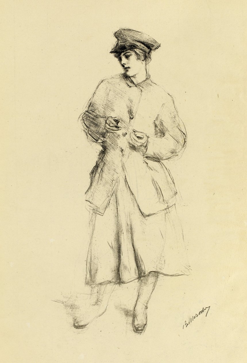 Chauffeuse von Albert de Belleroche