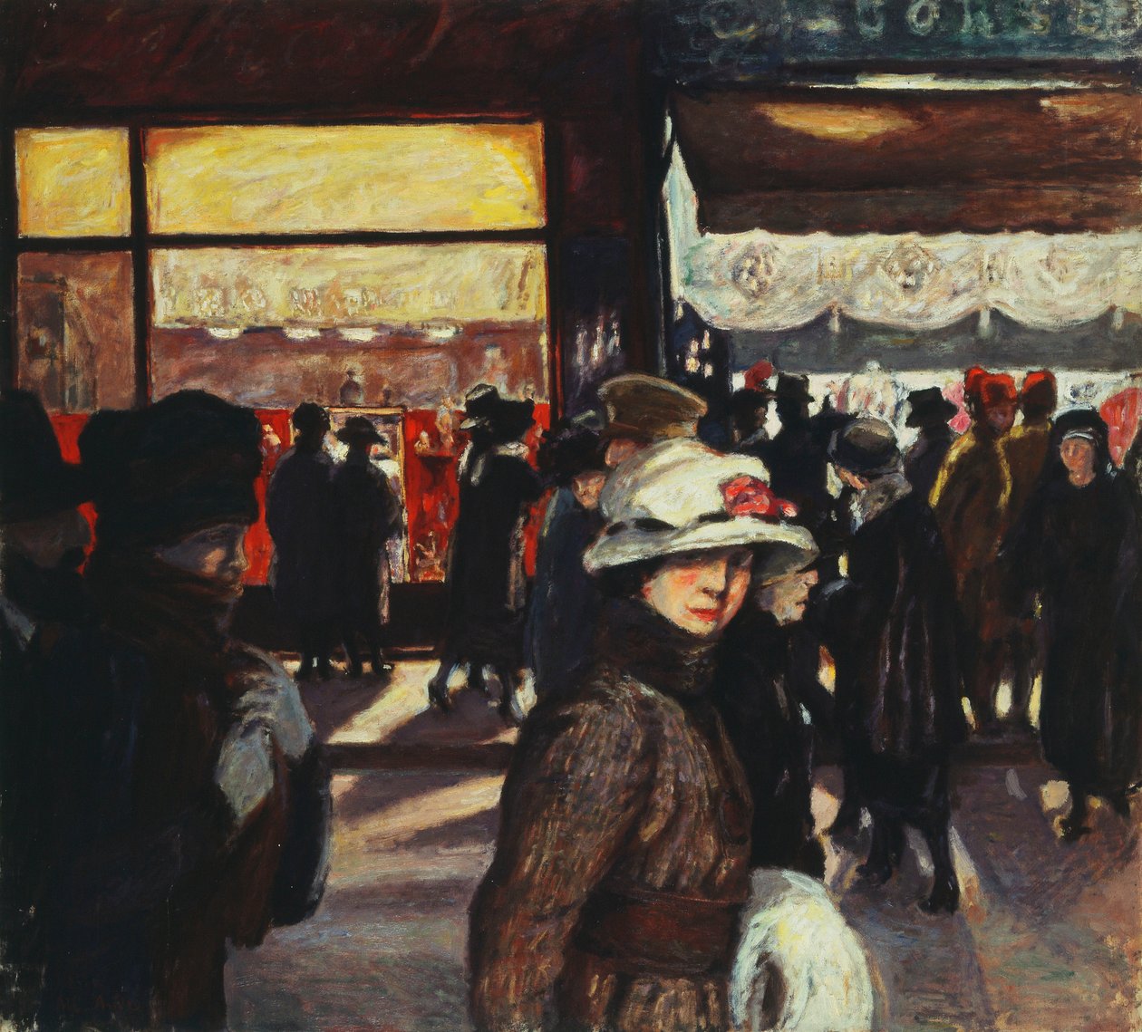 Die Straße Saint-Ferreol in Marseille von Albert Andre