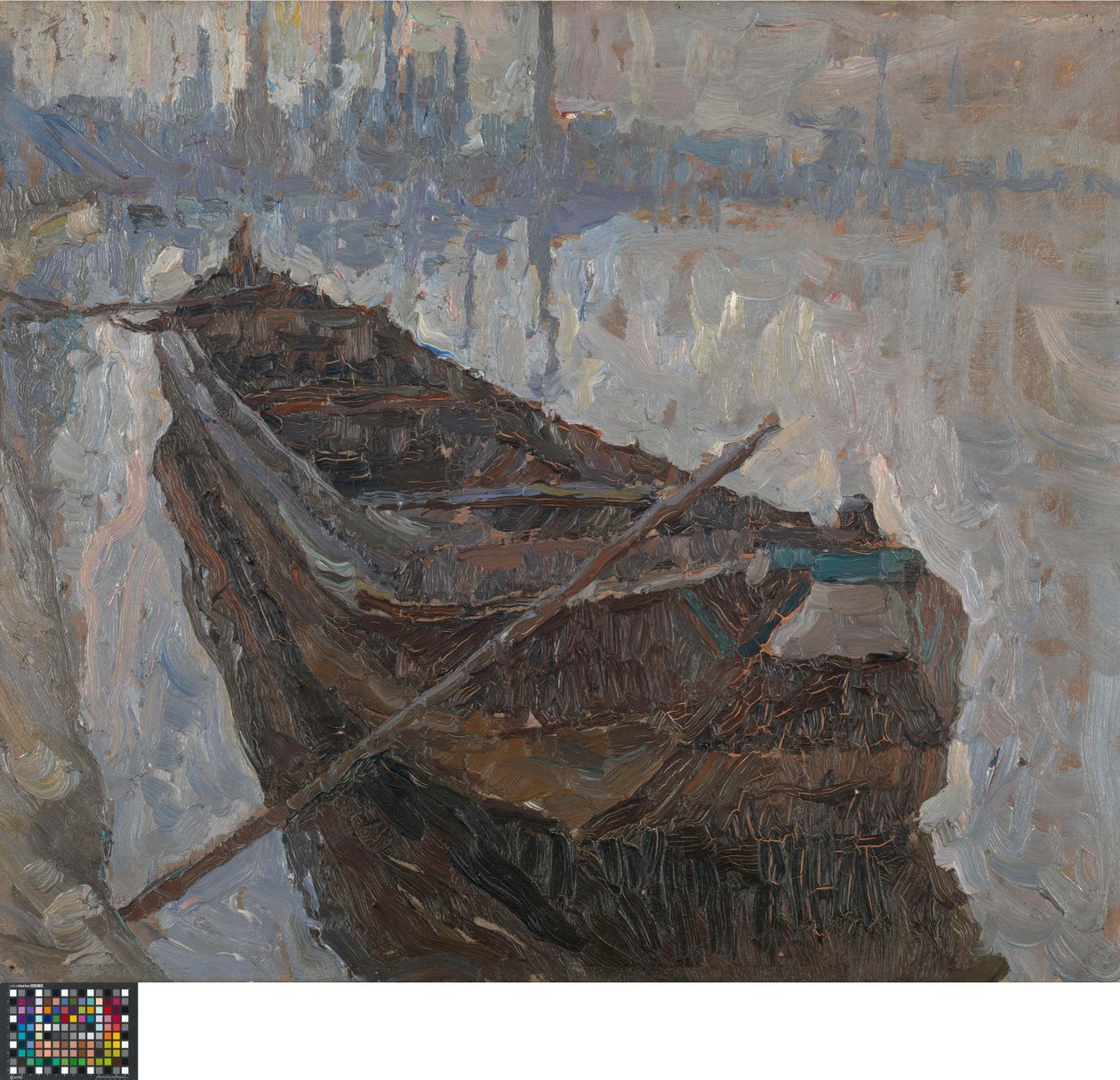 Boot auf der Maas von Albert Baertsoen