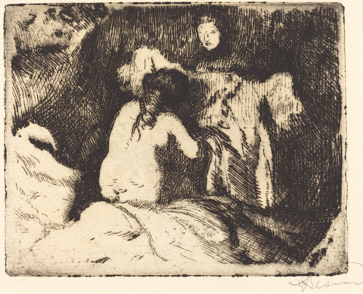 Aufstehen von Albert Besnard