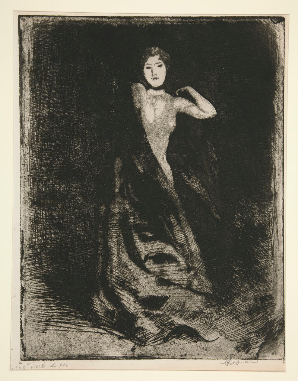 Die Frau (Frontispiz) von Albert Besnard