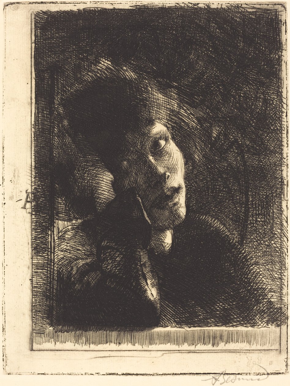 Die Muse Accoudée von Albert Besnard