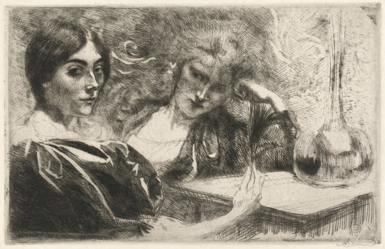 Morphinabhängige von Albert Besnard