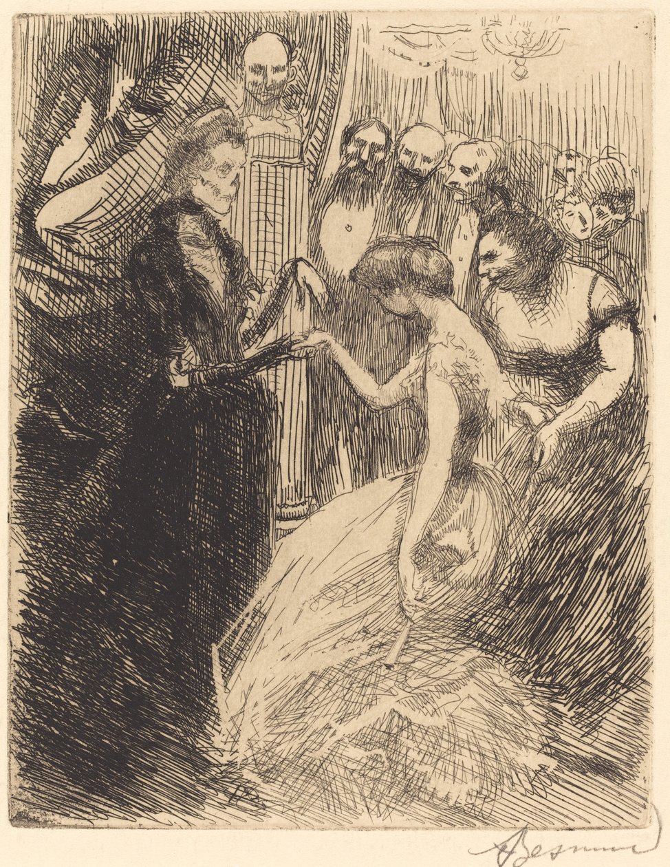 Die Präsentation von Albert Besnard