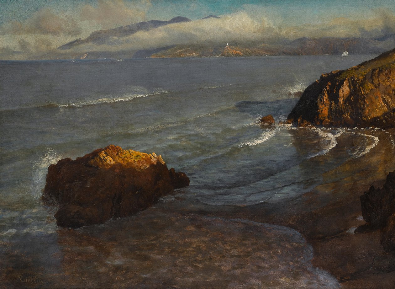 Eingang zum Golden Gate von Albert Bierstadt
