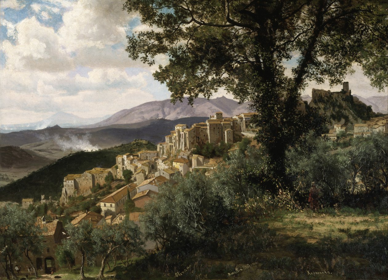 Olevano von Albert Bierstadt