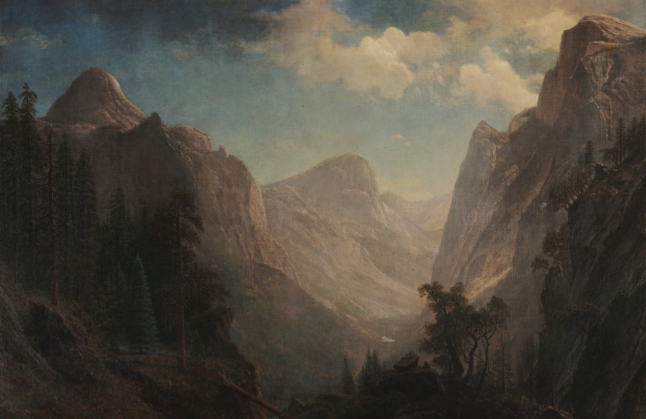 Blick ins Yosemite-Tal von Albert Bierstadt