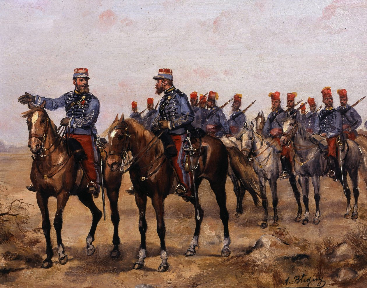 Jäger Afrikas von Albert Bligny