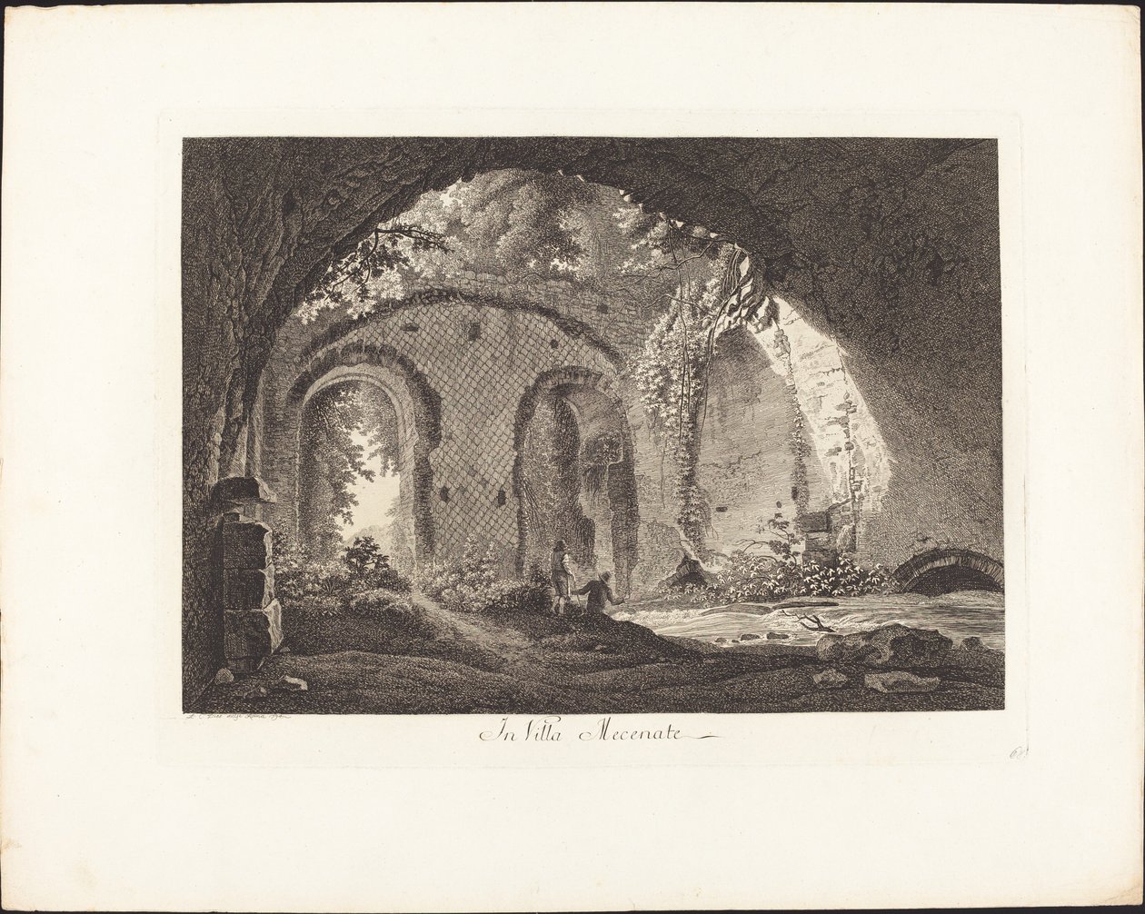 In der Villa Mecenate von Albert Christoph Dies