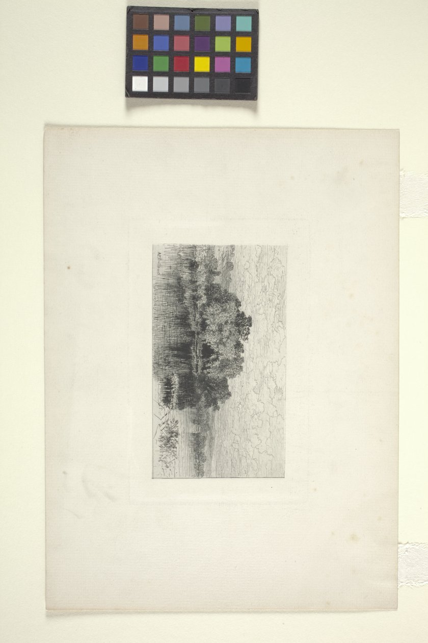 Landschaft mit See von Albert Fitch Bellows
