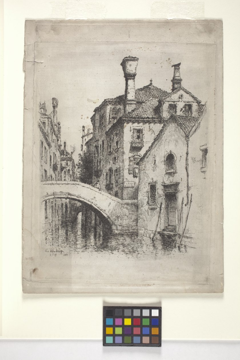Rio Della Senza, Venedig von Albert Fitch Bellows