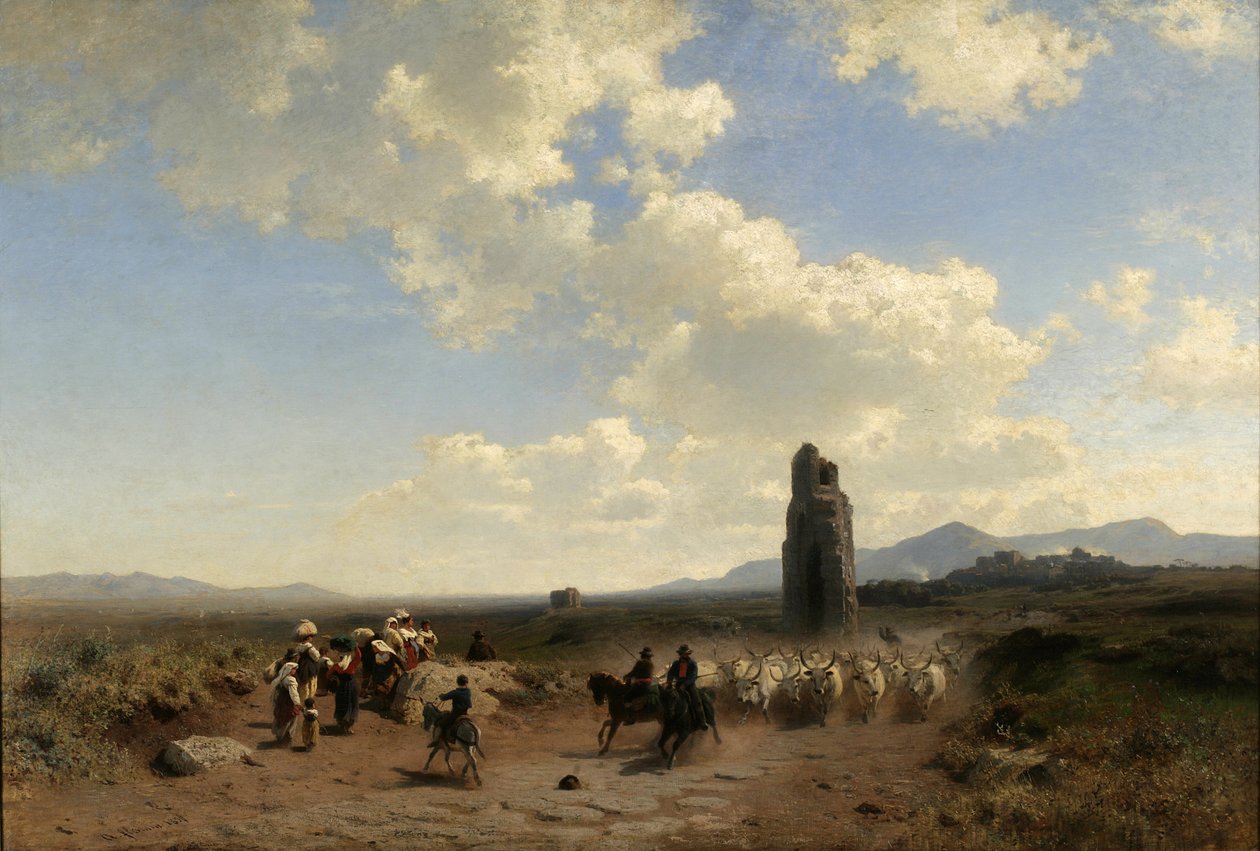 Die römische Campagna von Albert Flamm