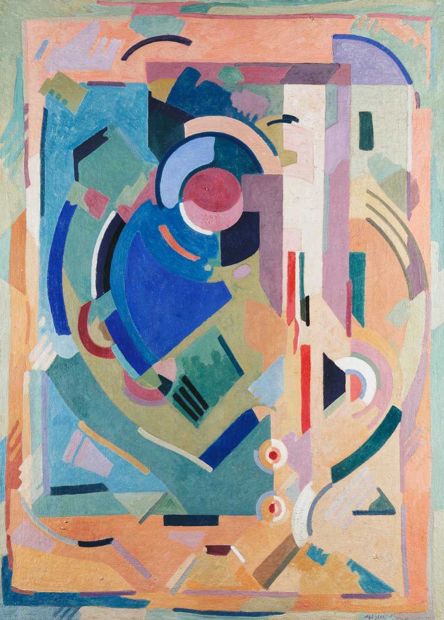 Abstrakte Komposition von Albert Gleizes