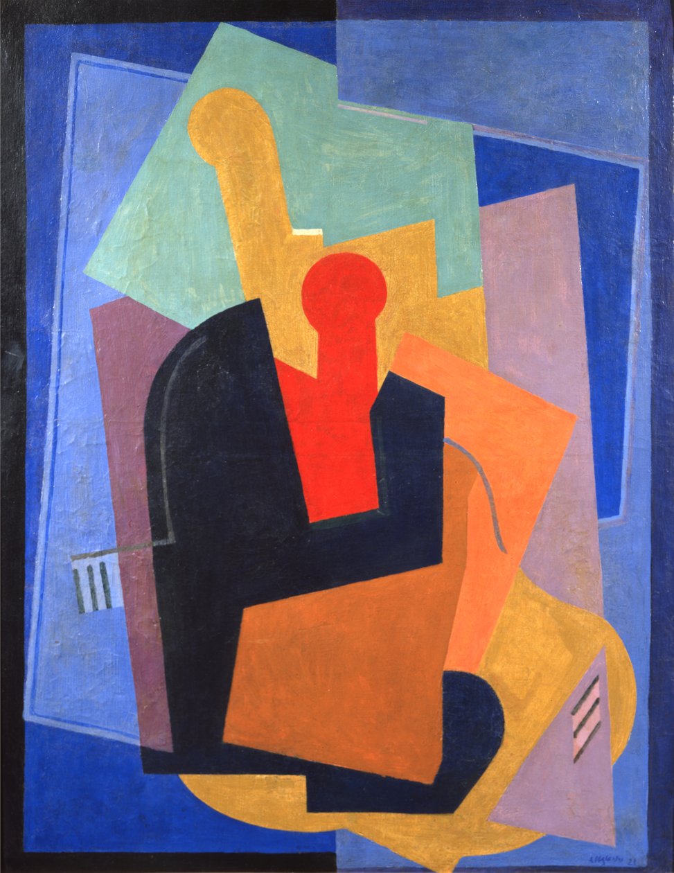 Komposition mit zwei Figuren von Albert Gleizes