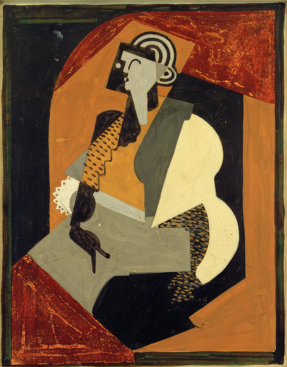 Sitzende Frau von Albert Gleizes