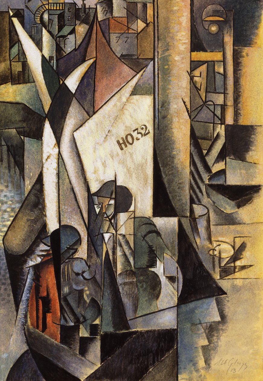 Les Bateaux de Peche von Albert Gleizes