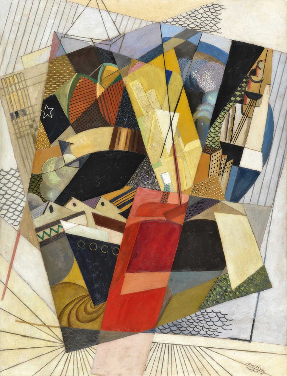 Im Hafen von Albert Gleizes