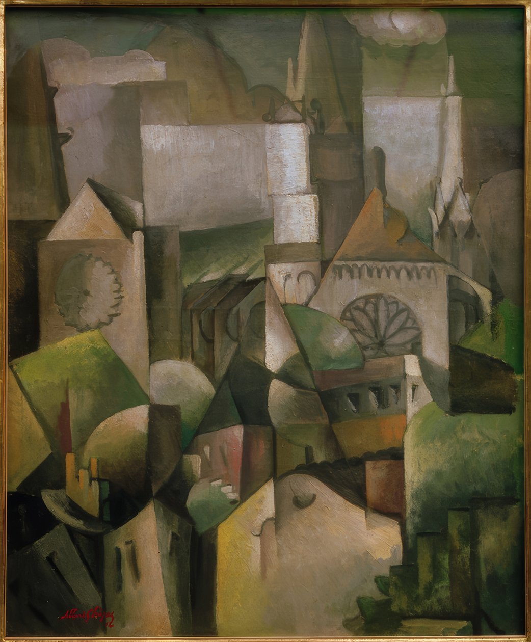 Die Kathedrale von Chartres von Albert Gleizes