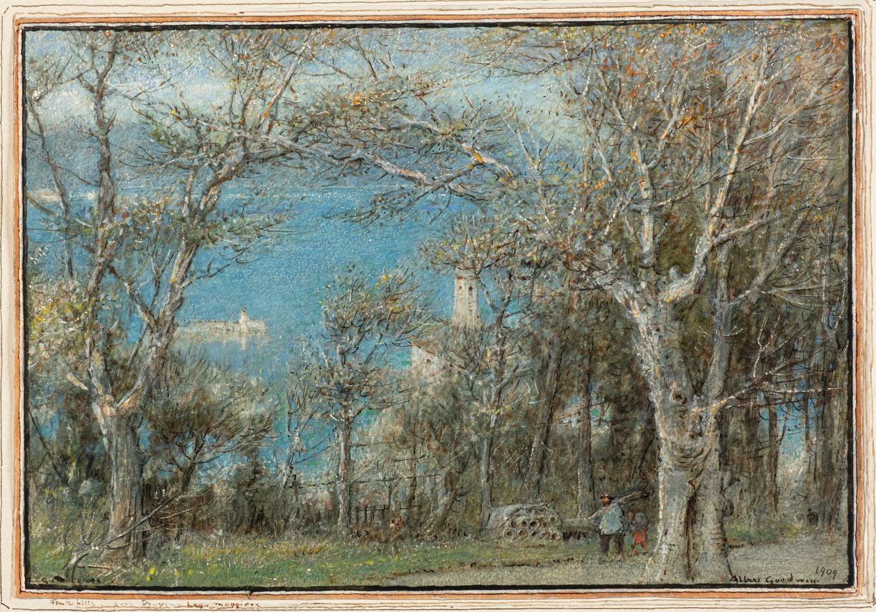 Lago Maggiore von Albert Goodwin