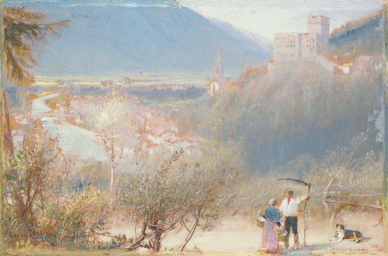 Lardeck, 1910 von Albert Goodwin