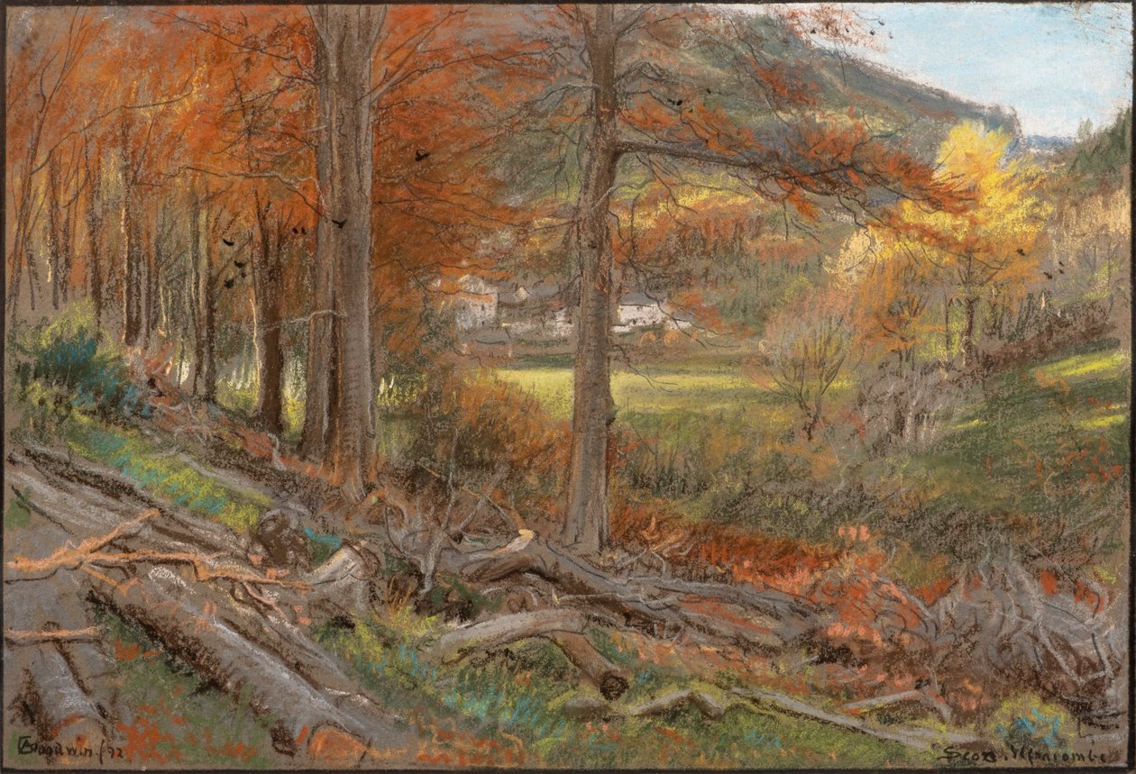 Schotten, Ilfracombe von Albert Goodwin