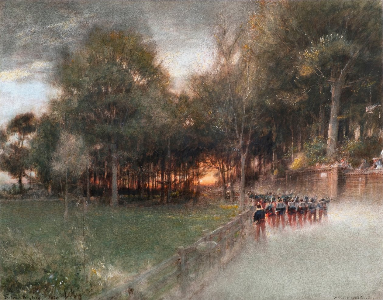 Der Weg zur "Herrlichkeit" von Albert Goodwin