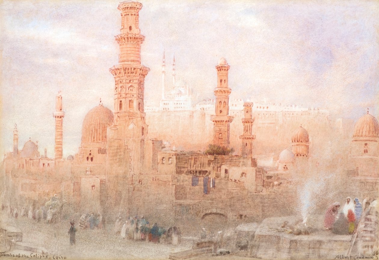 Gräber der Kalifen, Kairo von Albert Goodwin
