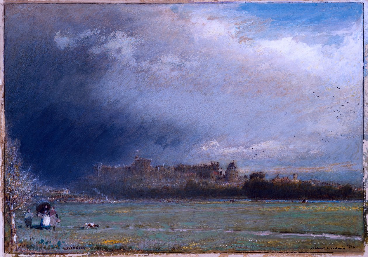 Windsor, 1916 von Albert Goodwin