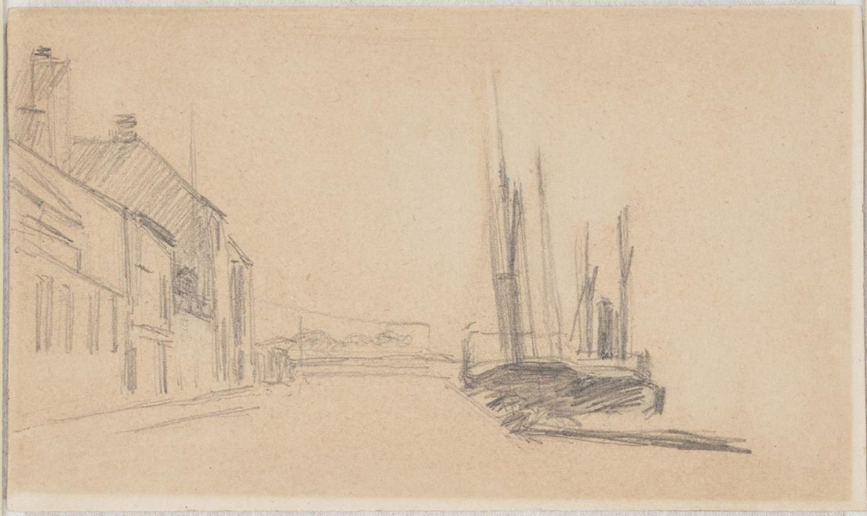 Hafen von Helsingør von Albert Gottschalk