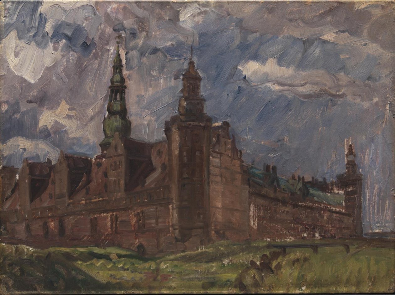 Kronborg von Südosten gesehen von Albert Gottschalk