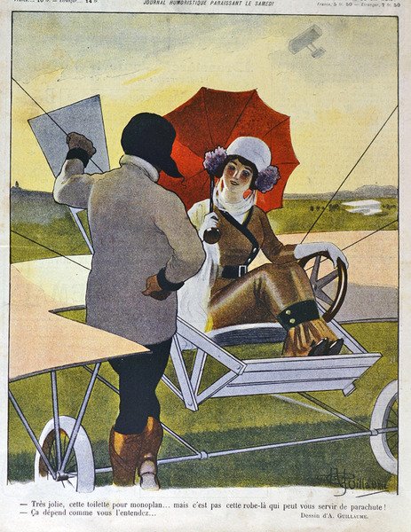 Flugzeug von Albert Guillaume