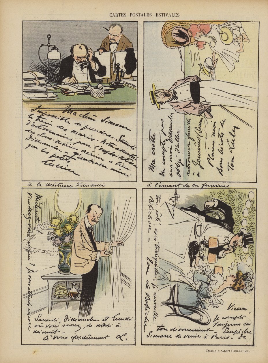 Illustration für Le Rire von Albert Guillaume