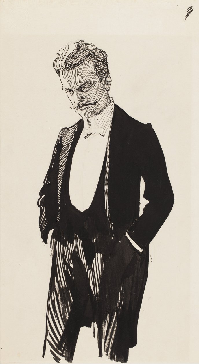 Jean Sibelius von Albert Gustaf Aristides Edelfelt