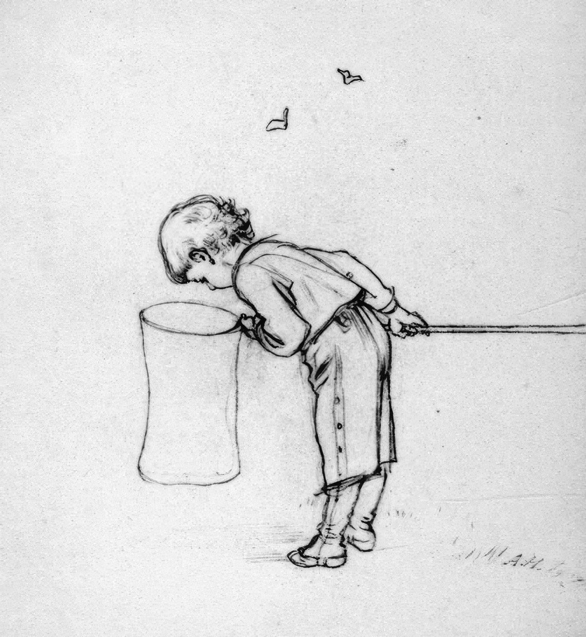 Wo ist der Schmetterling von Albert Hendschel