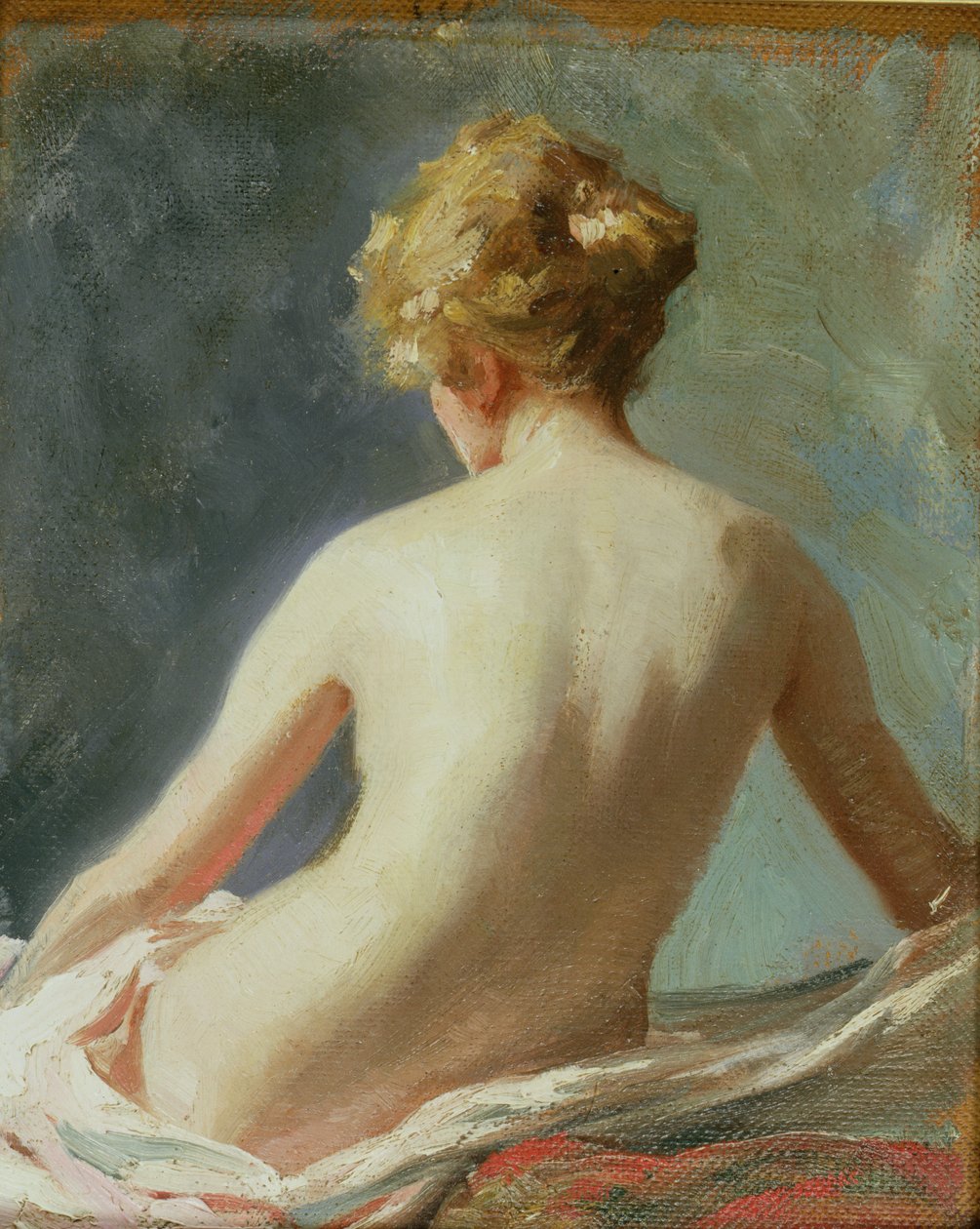 Weiblicher Akt von Albert Henry Collings