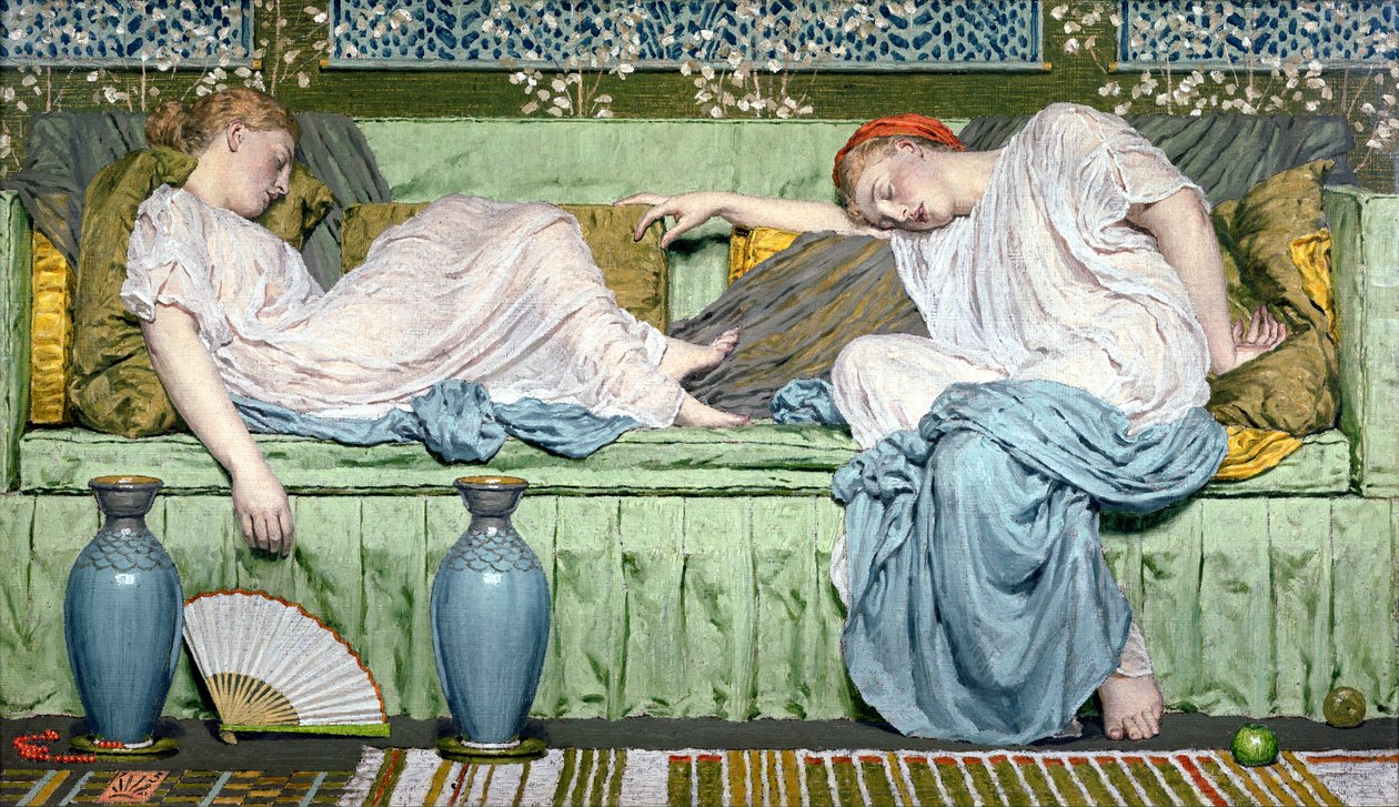 Äpfel von Albert Joseph Moore