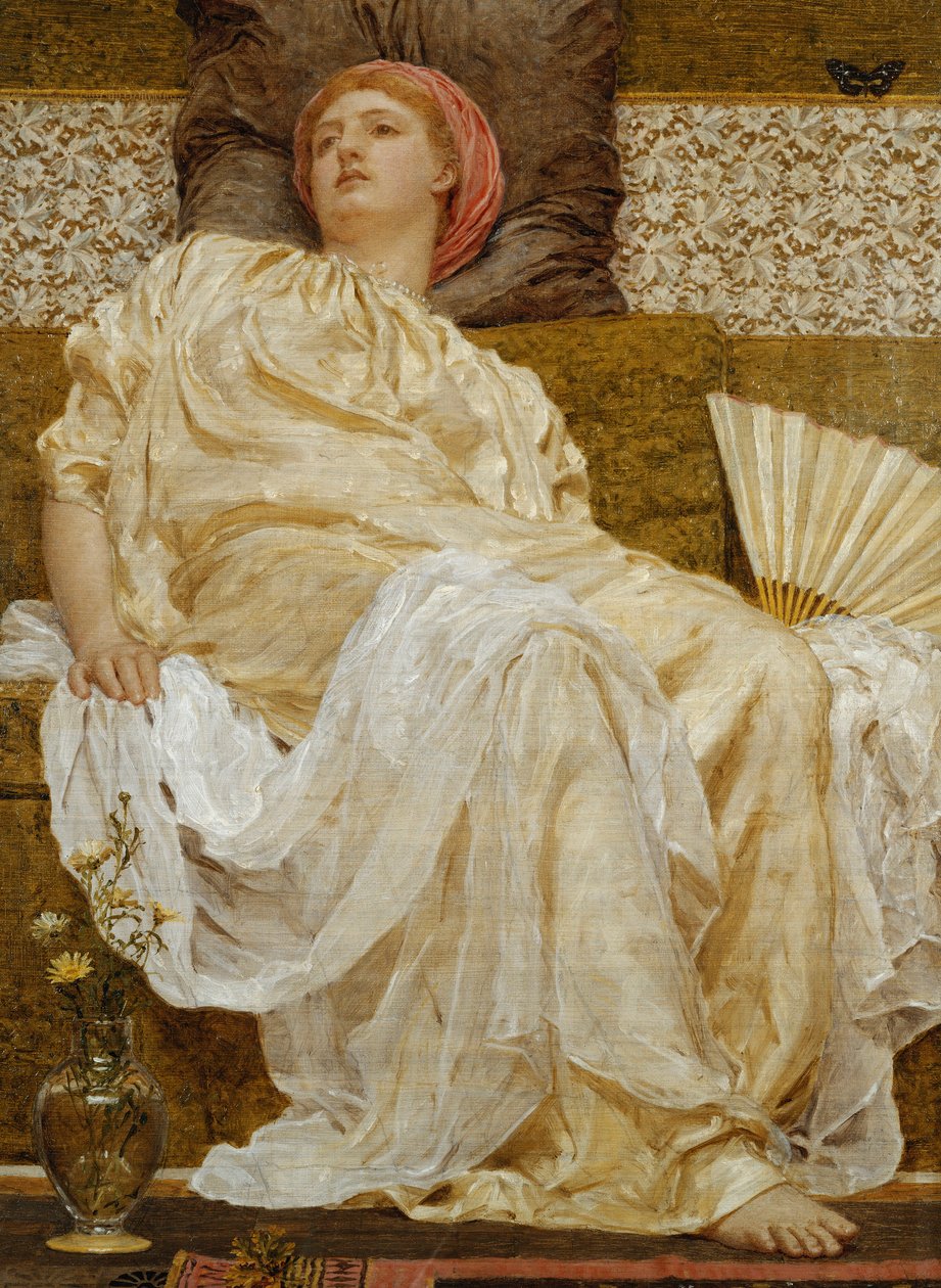 Gelbe Margeriten von Albert Joseph Moore