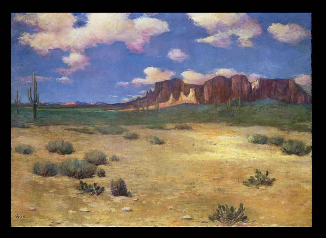 Landschaft in Arizona von Albert Lorey Groll