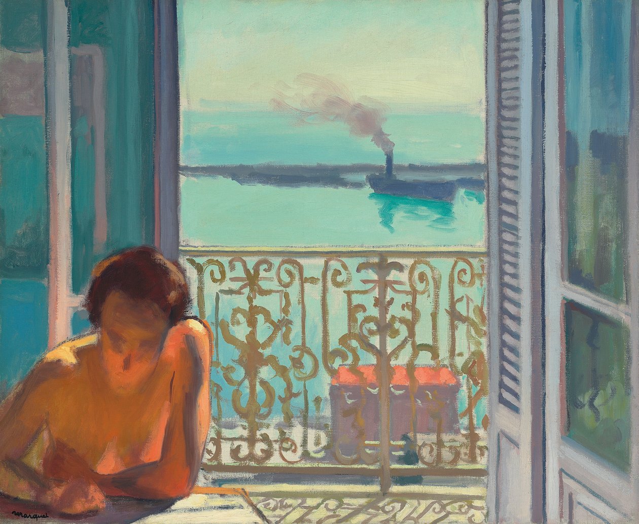 Contre-jour, Alger von Albert Marquet