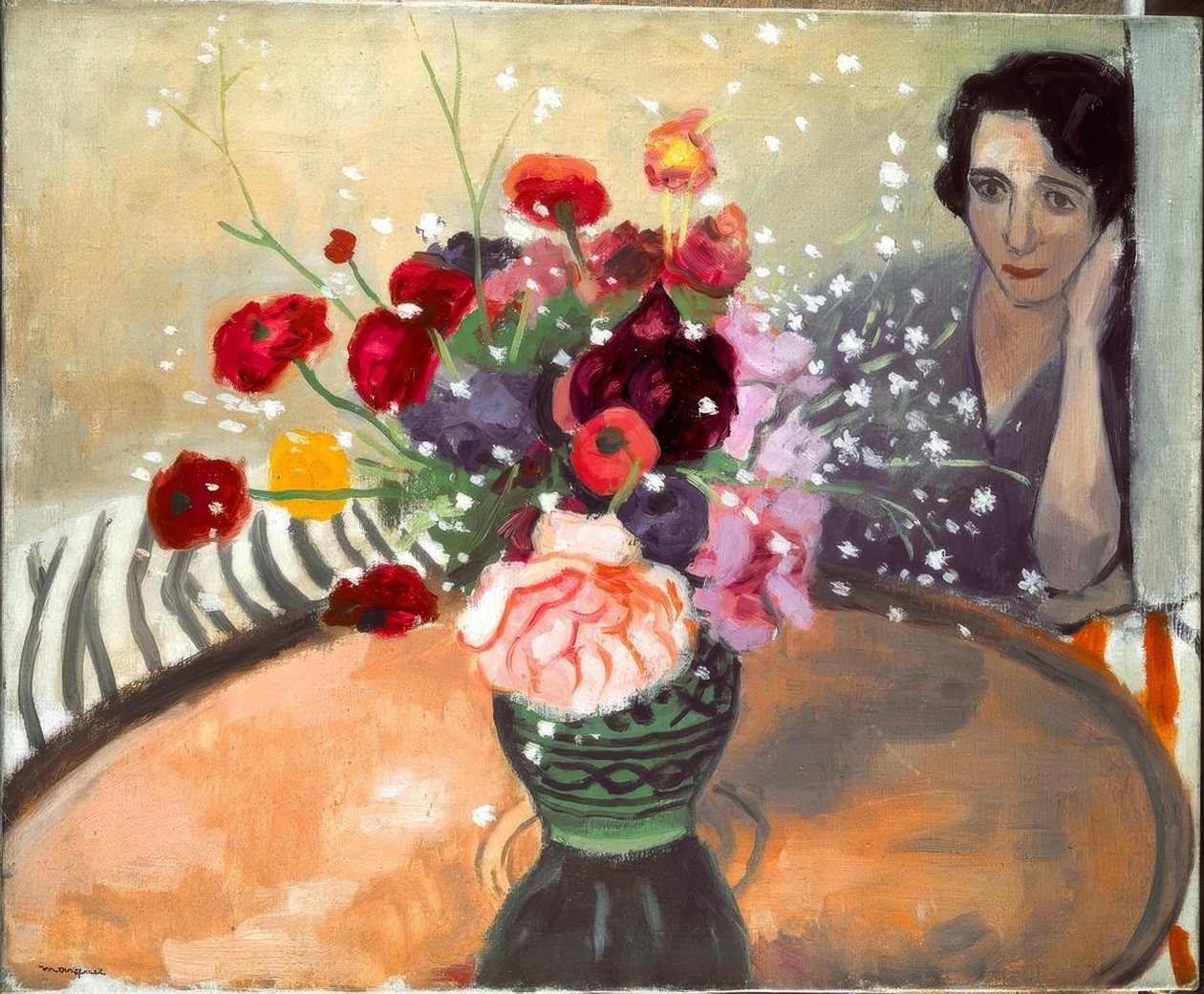 Das kupferne Tablett von Albert Marquet